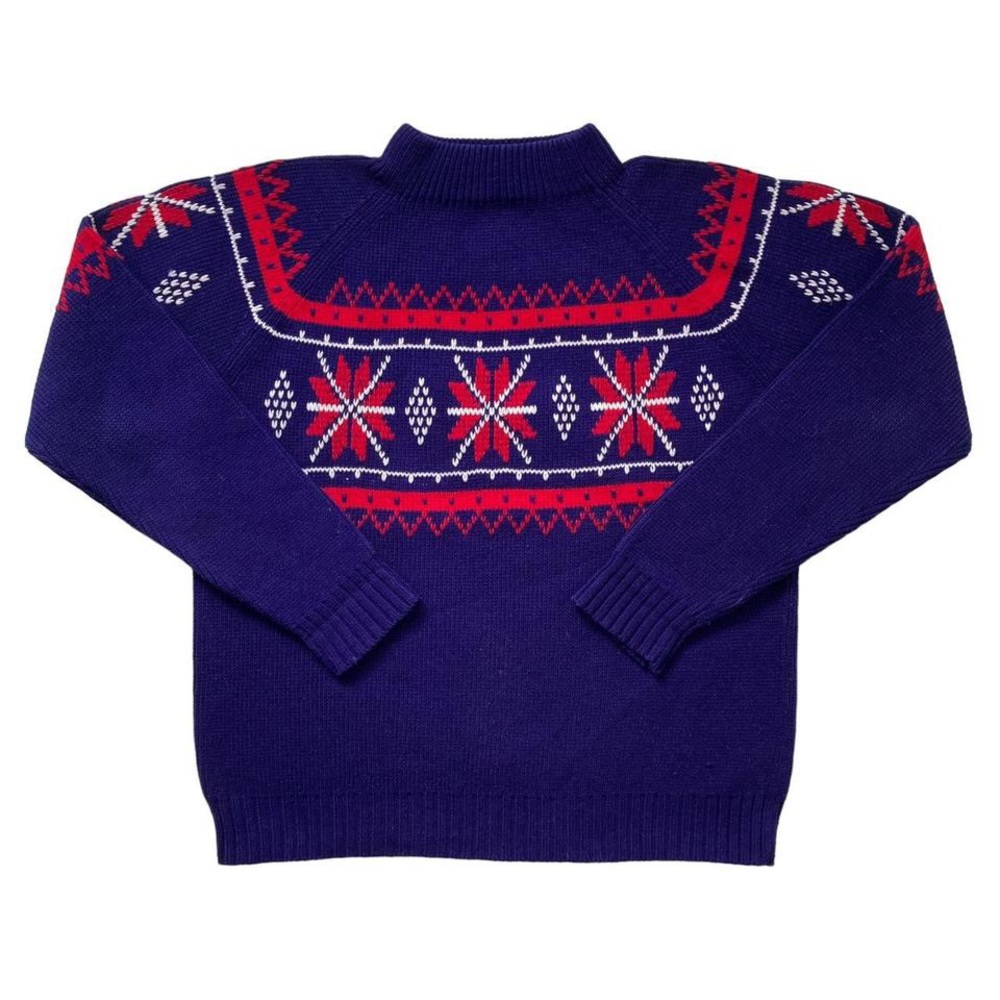 Vintage 70s JCPenney Knit Wintercore Sweater ❄️